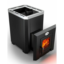 Malkas pirts krāsns - NOVA KLASSIK 18 ar stikla durvīm 