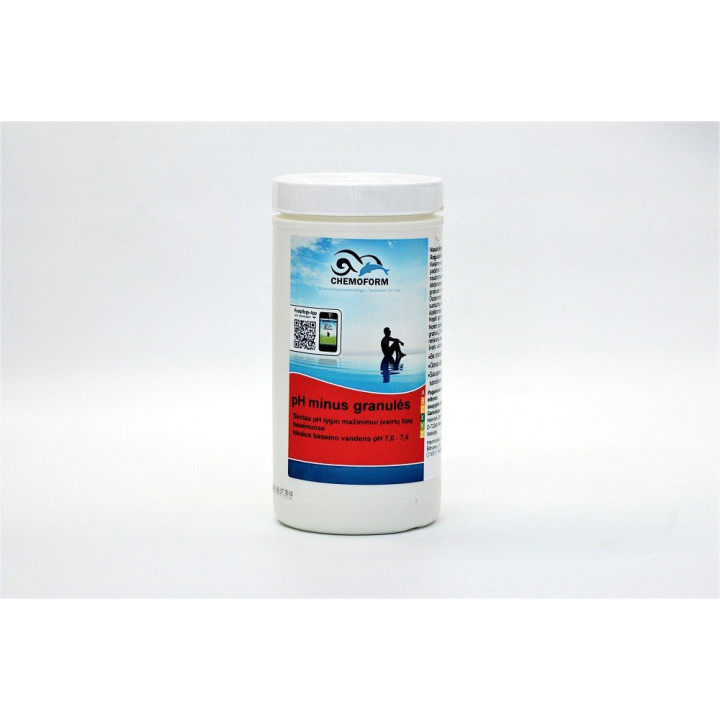 pH mīnus granulas CHEMOFORM, 1,5 kg