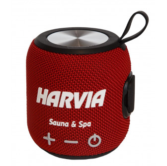 Ūdensizturīgs pirts skaļrunis HARVIA, sarkans