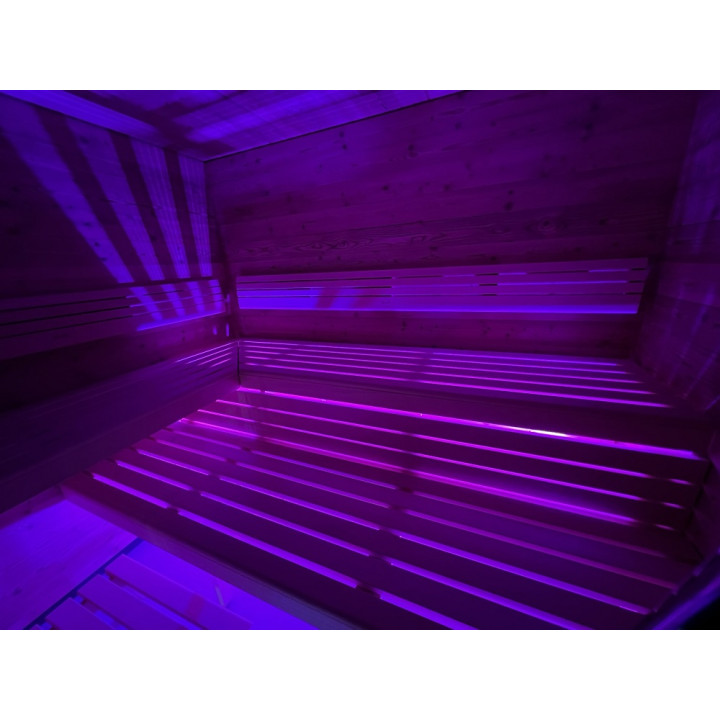 SAUFLEX RGB LED PLŪĶIS, AR VADĪBAS IERĪCI