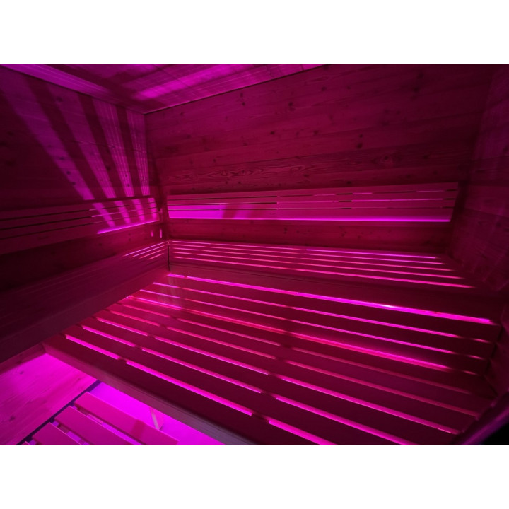 SAUFLEX RGB LED PLŪĶIS, AR VADĪBAS IERĪCI