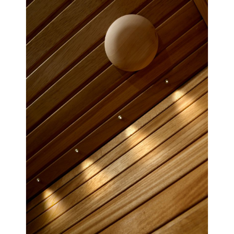 Optiskās šķiedras apgaismojums HARVIA Sirius pirts kabīnēm