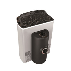 Elektriskā pirts krāsns - SAWOTEC MINI X Corner, 2,3kW, ar vadības bloku 