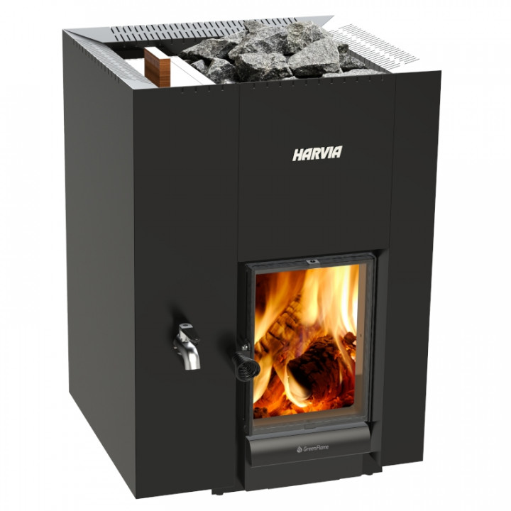Malkas pirts krāsns - HARVIA Linear 22 GreenFlame LS