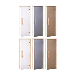 AD NATURAL stikla pirts durvis, Matēts stikls 