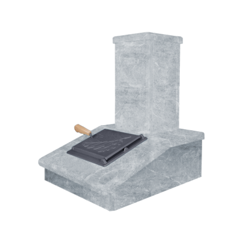 Akmens skursteņa apdare, Talkohlorīts, 540 mm