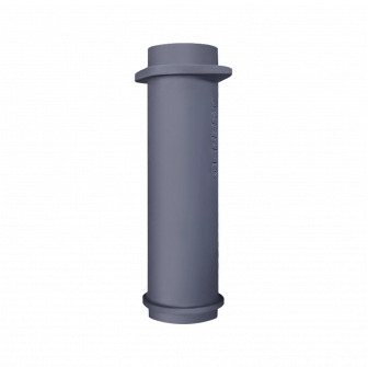 Apakšējā čuguna dūmvada caurule GEFEST pirts krāsnīm, Ø180 mm, 500 mm