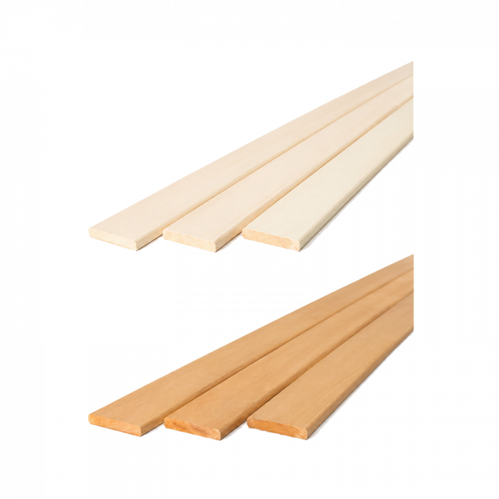 Pirts pārseguma līstes, 15 x 90 mm