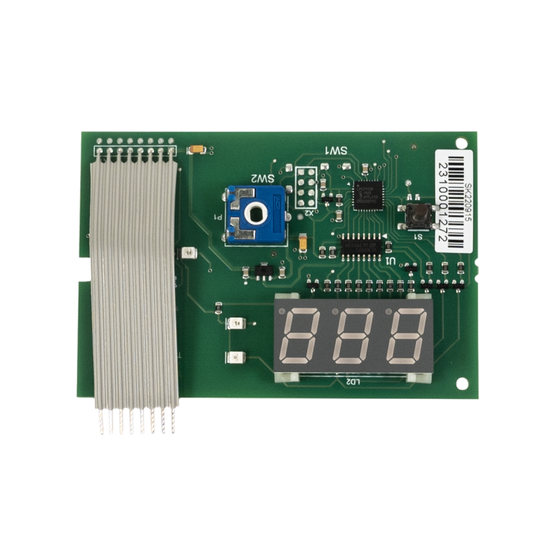 Rezerves daļas - HARVIA displeja karte modelim C80/C90/C150