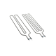 Rezerves daļas - HUUM sildelements CLIFF/STEEL sildītājiem 2 kW