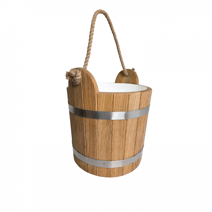 Ozolkoka pirts spainis ar virves rokturi, 12 l