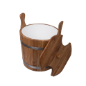 Koka spainis slotiņām, ozols, 20 l - 1