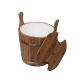 Koka spainis slotiņām, ozols, 20 l