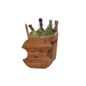 Koka spainis pātagām, ozols, 12l - 0