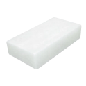 Balts Himalaju sāls ķieģelis 200 × 100 × 25 mm - 1