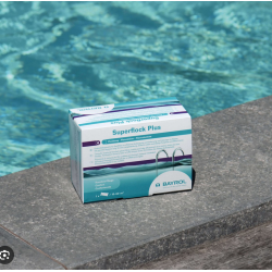 Ūdens dzidrinātājs Superflock, 1 kg 