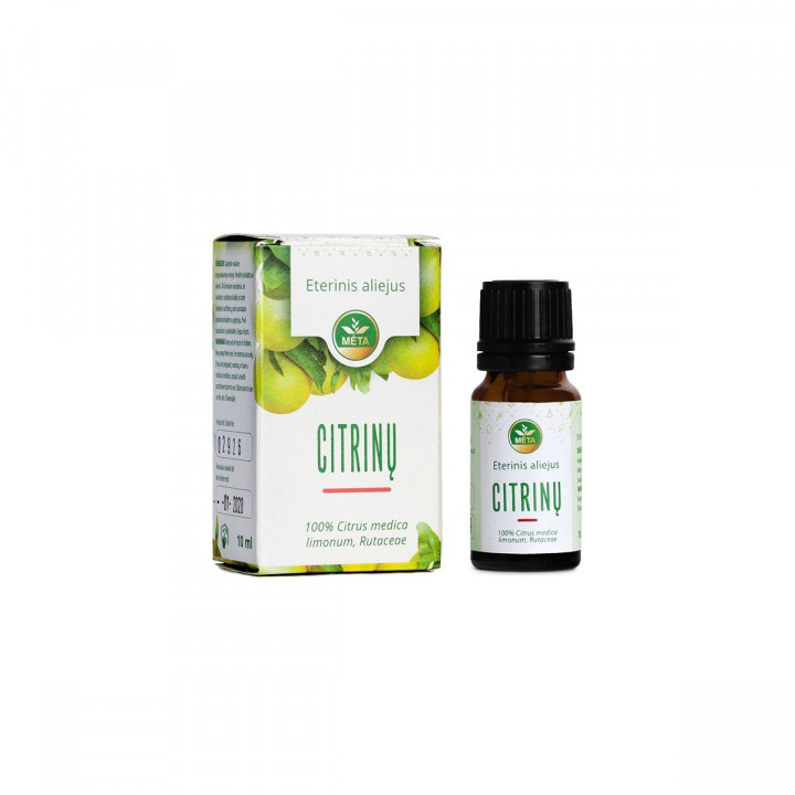 Citronu ēteriskā eļļa, 10 ml