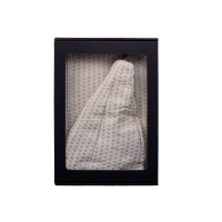 Dāvanu komplekts dāvanu kastītē VIŅAM. Vīriešu pirts cepure un priekšauts - LINS