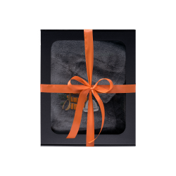 Dāvanu komplekts dāvanu kastītē VIŅAM. Vīriešu pirts cepure un priekšauts - PELĒKS 