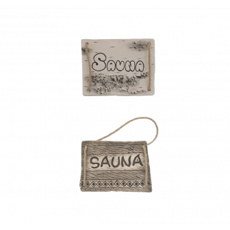Durvju plāksne SAUNA