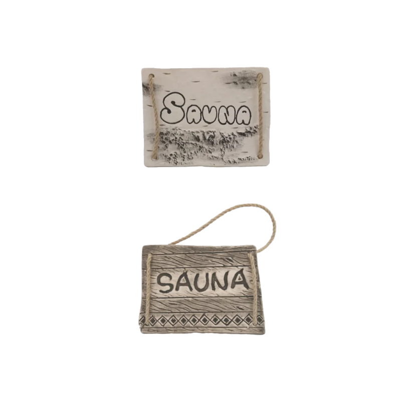 Durvju plāksne SAUNA