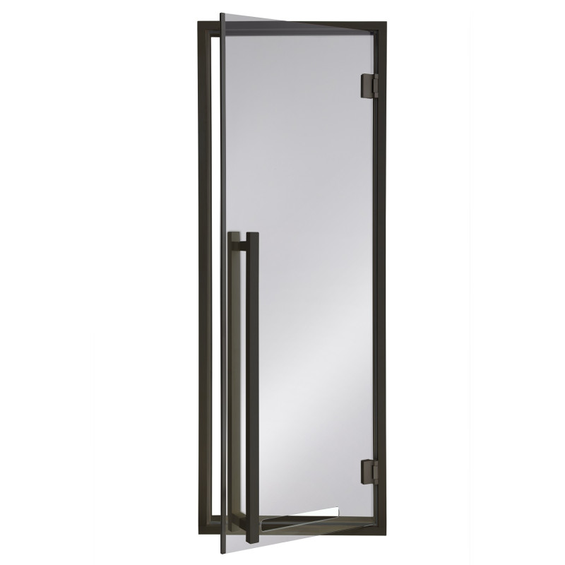 AD MODERN stikla pirts durvis, stikla krāsa pelēka