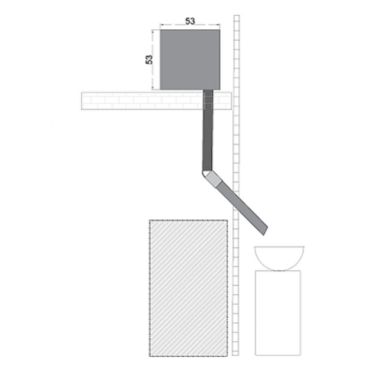 EIS TOWER NAKED EU ledus ģenerators, modelis 44
