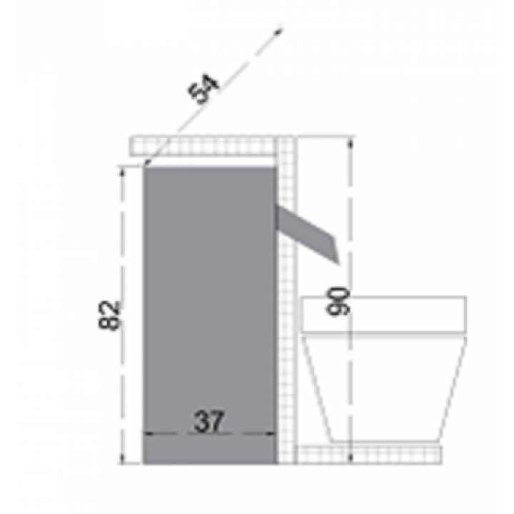 EIS TOWER NAKED SL ledus ģenerators, modelis 33