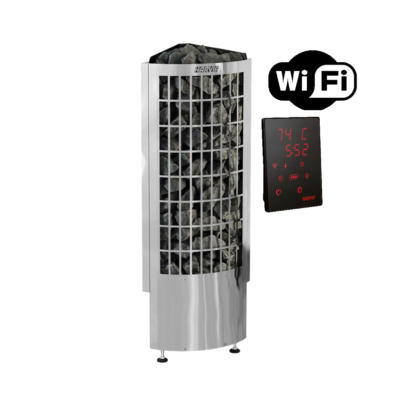 Elektriskais sildītājs - HARVIA Cilindro Corner XE