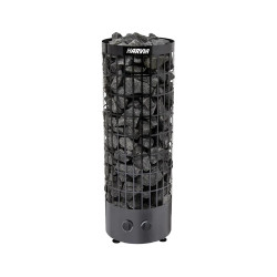 Elektriskā pirts krāsns - HARVIA Cilindro Black Steel PC70 6,8 kW 