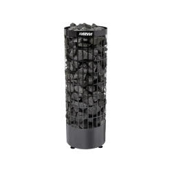 Elektriskā pirts krāsns - HARVIA Cilindro Black Steel PC90E 9 kW 