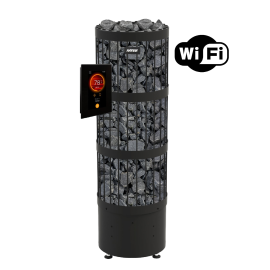 Elektriskā pirts krāsns - Harvia Legend PO70FC 6,8 kW WiFi melna 