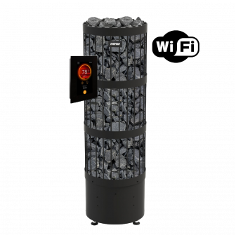 Elektriskā pirts krāsns - Harvia Legend PO110FC 10,8 kW WiFi melna
