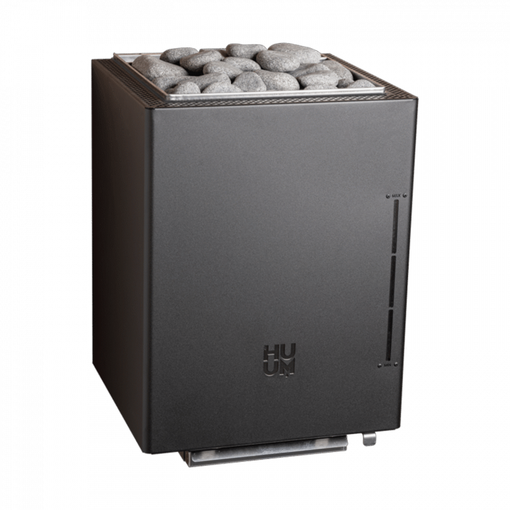 Elektriskā pirts krāsns - HUUM Core Wall Combi 9, melna