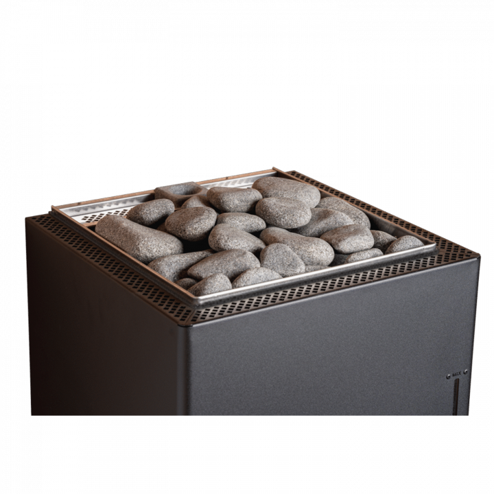 Elektriskā pirts krāsns - HUUM Core Wall Combi 9, melna