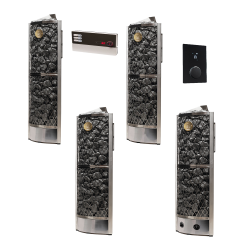 Elektriskā pirts krāsns - IKI CORNER 9 kW 