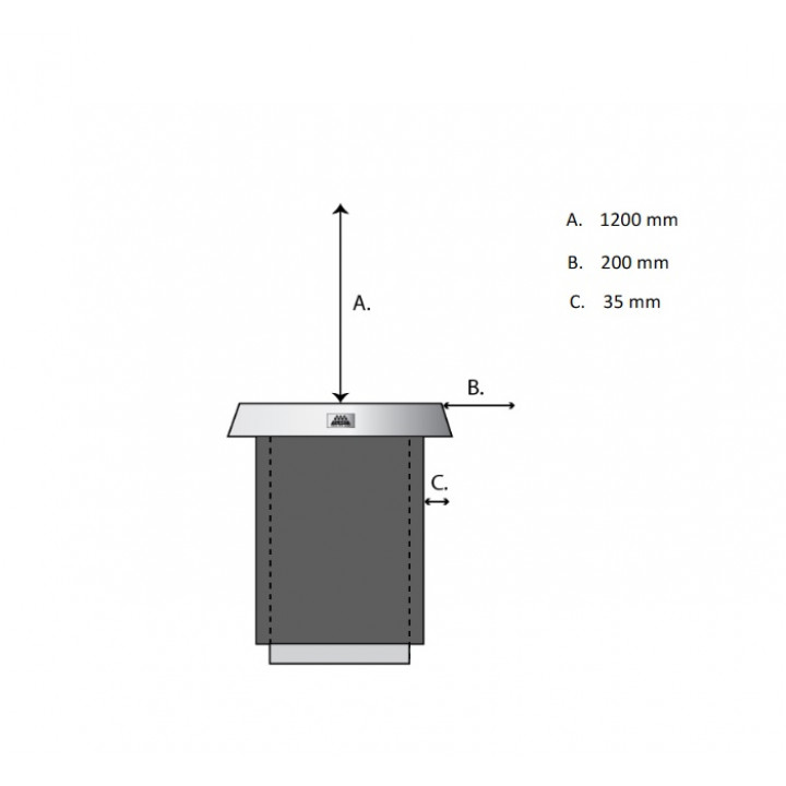 Elektriskā pirts krāsns - IKI FLOAT 13,8 kW