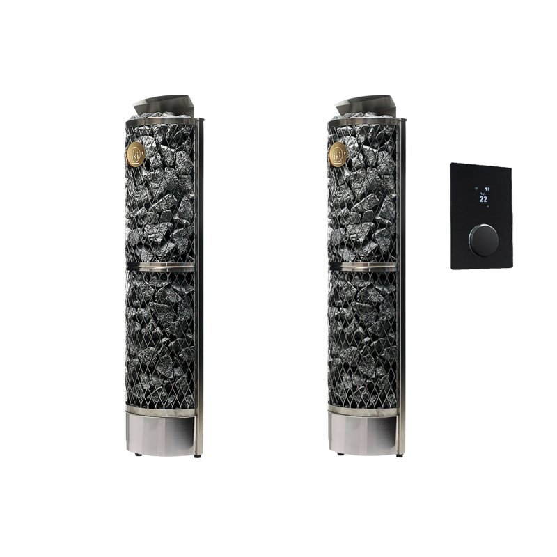 Elektriskā pirts krāsns - IKI WALL 7,6 kW