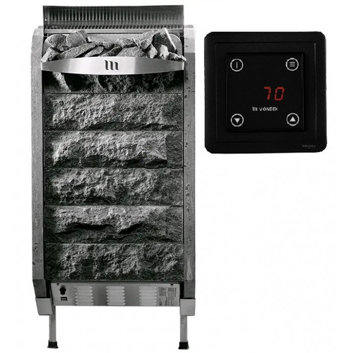 Elektriskā pirts sildītājs - MONDEX LOUHI 9 kW