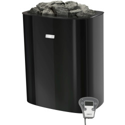 Elektriskā pirts sildītājs - NARVI NC Electric, melna 6 kW 