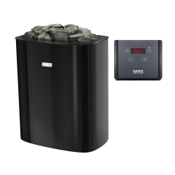 Elektriskā pirts sildītājs - NARVI NC Electric, melna 6 kW 