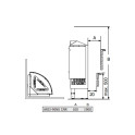 Elektriskā pirts krāsns – SAWOTEC Ari Corner 9 kW, bez vadības bloka - 4