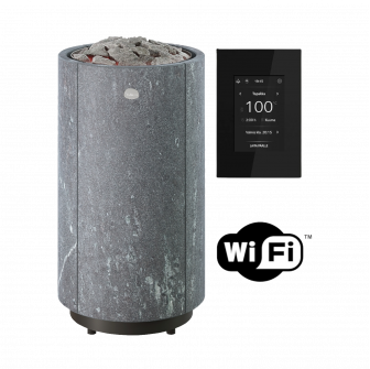 Elektriskā pirts krāsns TULIKIVI KAARNA Nobile L, ar Wifi vadības paneli