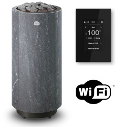 Elektriskā pirts krāsns TULIKIVI KAARNA Nobile, ar WIFI vadības paneli  Elektriskā pirts krāsns TULIKIVI KAARNA Nobile, ar WIFI vadības paneli