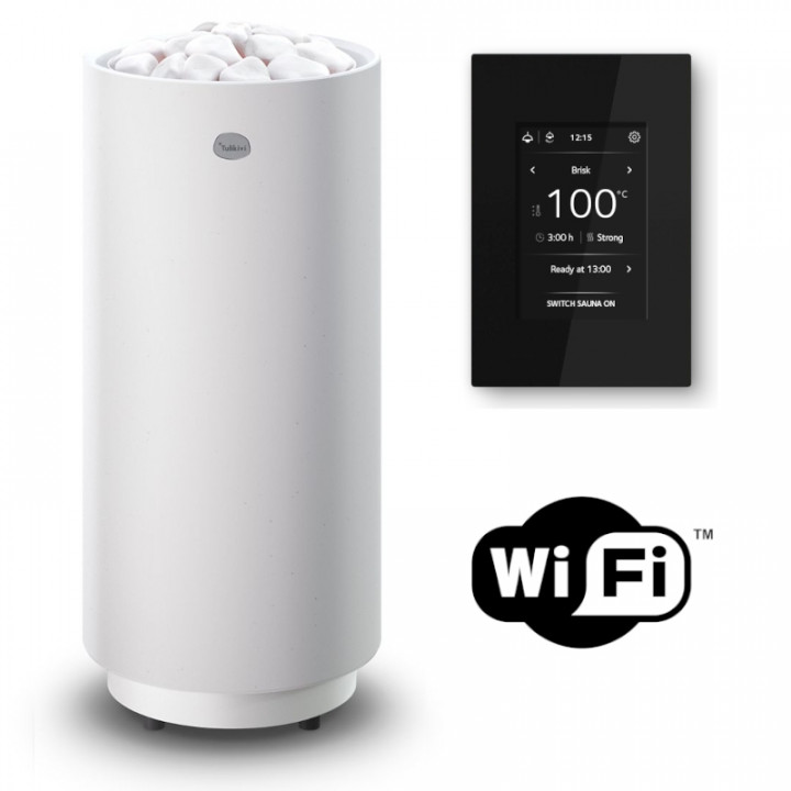 Elektriskā pirts krāsns TULIKIVI Pyry, ar WIFI vadības paneli, 10,2 kW