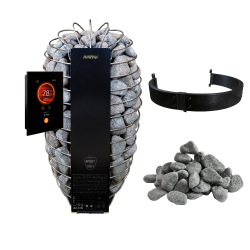 Elektriskie pirts sildītāji - HARVIA Spirit SP90FC 9,0 kW Fenix WiFi komplekts 