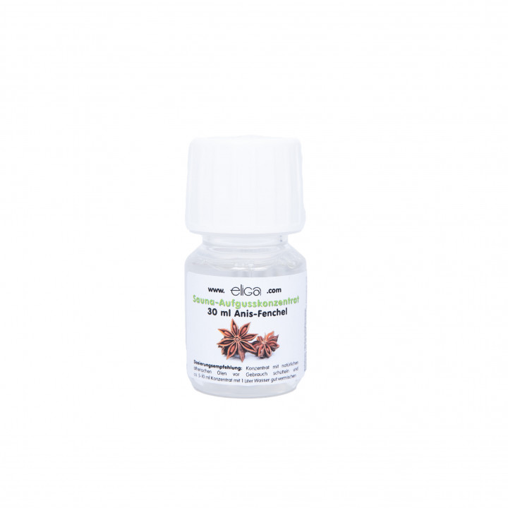ELIGA Sauna Infusion koncentrāts ar anīsu un fenheli, 30 ml