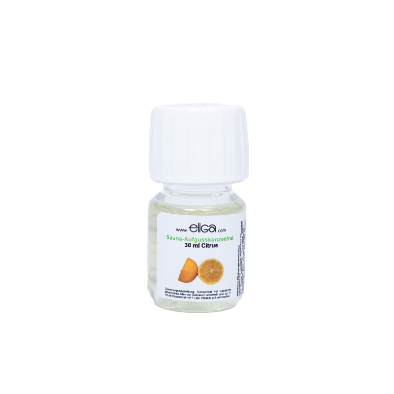 ELIGA pirts ēteriskās eļļas-uzlējuma koncentrāts CITRUS, 30 ml