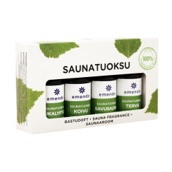 Emendo aromātu komplekts pirtij 4x10ml 
