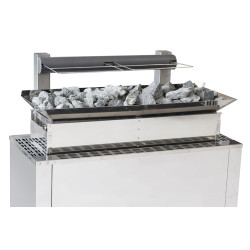 Montāžas rāmis EOS drošības sistēmai + akmens paplāte EOS 34.G HD 24-36kW plītīm 